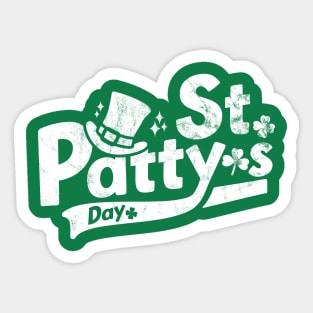 Retro St Paddy’s Day Funny St. Patrick's Day Sticker